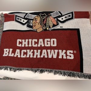 Chicago Blackhawks Stanley Cup Throw Blanket
